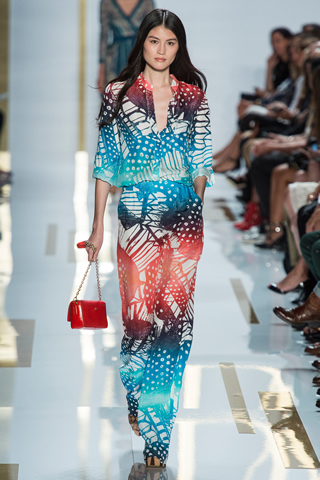 New York Diane Von Furstenberg 2014 latest Spring Collection