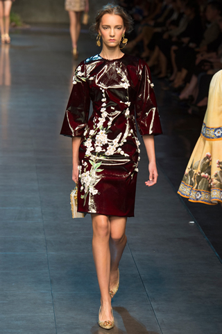 Spring latest 2014 Dolce & Gabbana Milan Collection