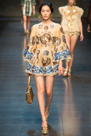 Dolce & Gabbana 2014 Milan Spring Collection