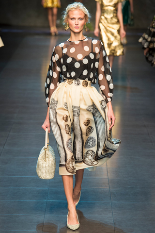 Spring 2014 Dolce & Gabbana Collection