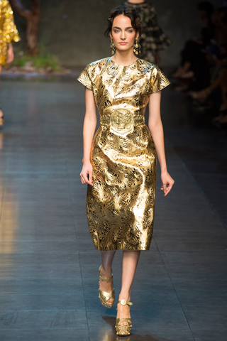 Milan Dolce & Gabbana Spring 2014 Collection