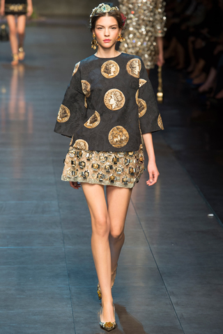 Latest Collection Spring by Dolce & Gabbana 2014 Milan