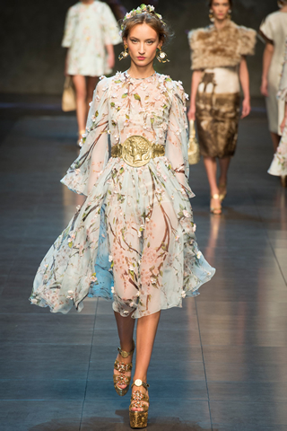 2014 Spring Dolce & Gabbana Milan Collection