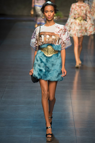 Dolce & Gabbana Spring 2014 Milan Collection