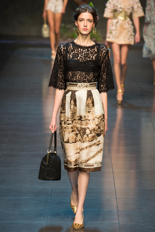 Milan 2014 Spring Dolce & Gabbana Collection