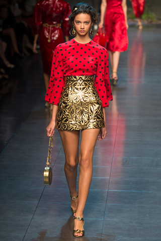 Milan Dolce & Gabbana 2014 Collection