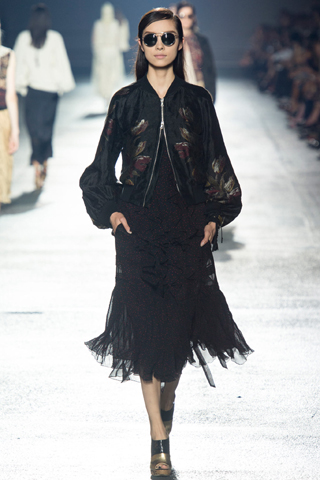 Paris Dries van Noten latest 2014 Collection
