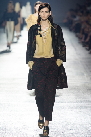 2014 Dries van Noten Paris Spring Collection