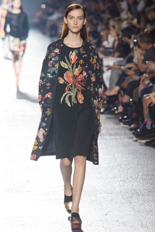 2014 latest Dries van Noten Paris Collection