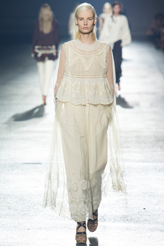 Spring latest Dries van Noten 2014 Collection