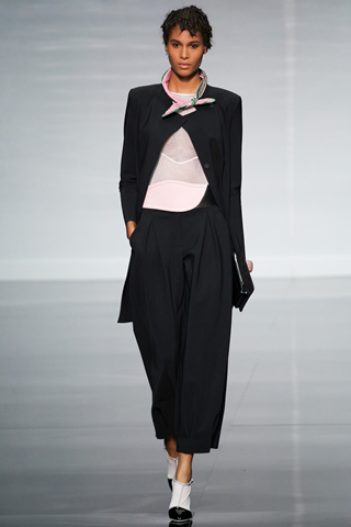 Emporio Armani latest Spring 2014 Milan Collection