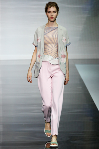 Emporio Armani Spring 2014 Milan Collection