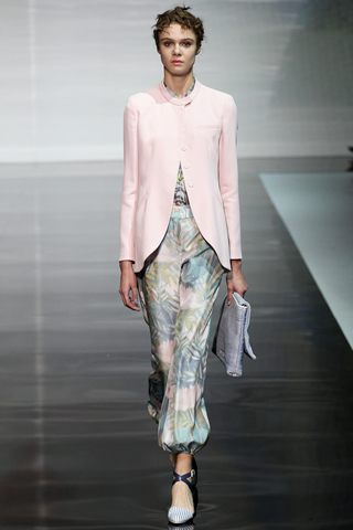 Latest Emporio Armani Collection Milan 2014