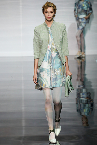 Milan Emporio Armani Spring 2014 Collection