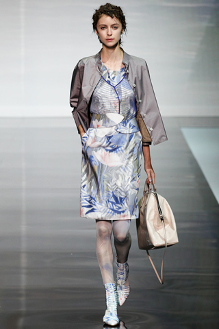 2014 latest Emporio Armani Spring Milan Collection