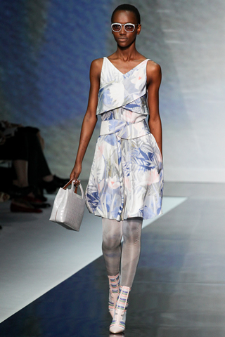 Spring Emporio Armani 2014 Milan Collection