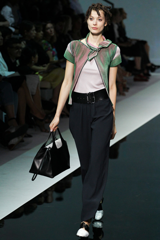 Spring latest 2014 Emporio Armani Milan Collection