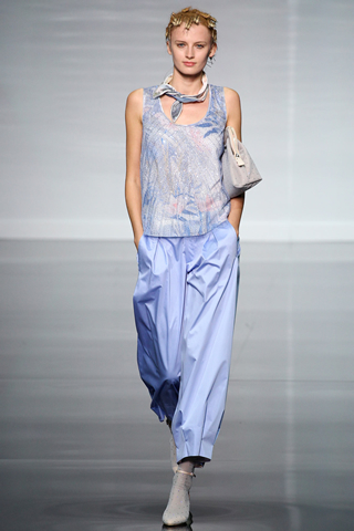 Milan Emporio Armani 2014 latest Spring Collection