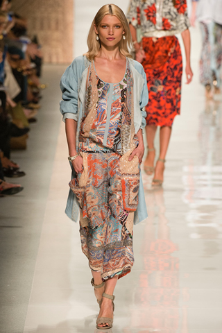 Milan Etro Spring latest 2014 Collection