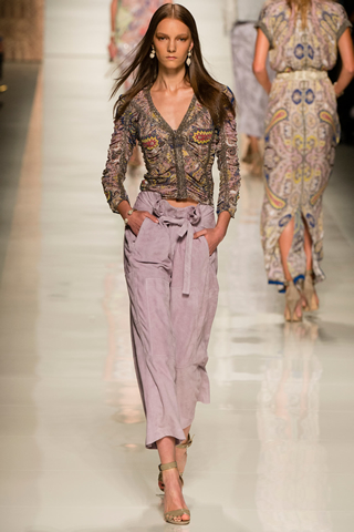 Milan Etro 2014 latest Spring Collection