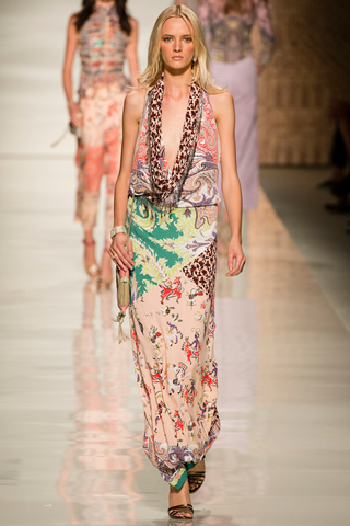Etro latest Spring 2014 Milan Collection