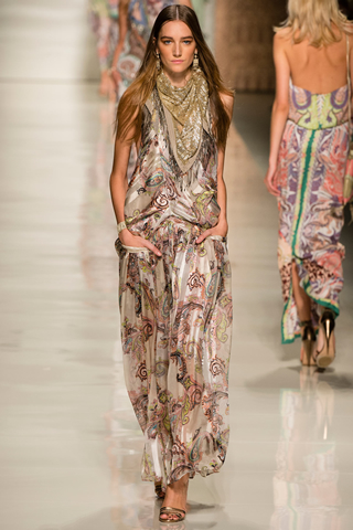Latest Etro Collection Milan 2014