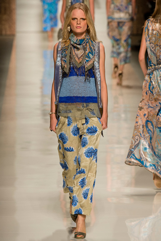 2014 latest Etro Spring Milan Collection