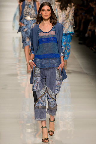 Etro Milan 2014 Spring Collection