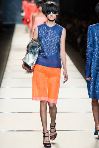 Milan Fendi Spring 2014 Collection