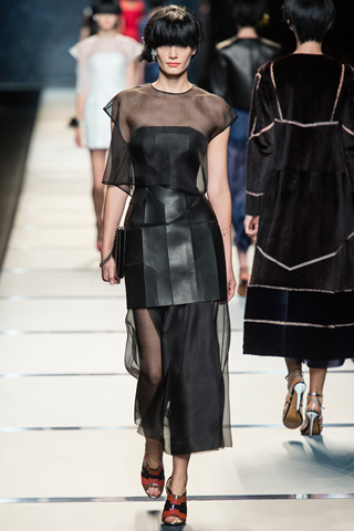 Milan Fendi Spring latest 2014 Collection