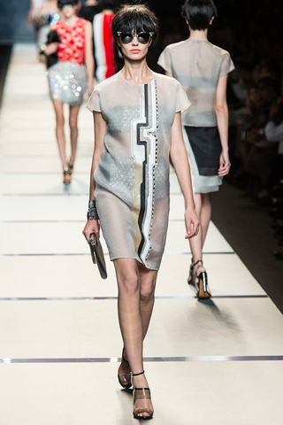 Milan Fendi 2014 latest Spring Collection