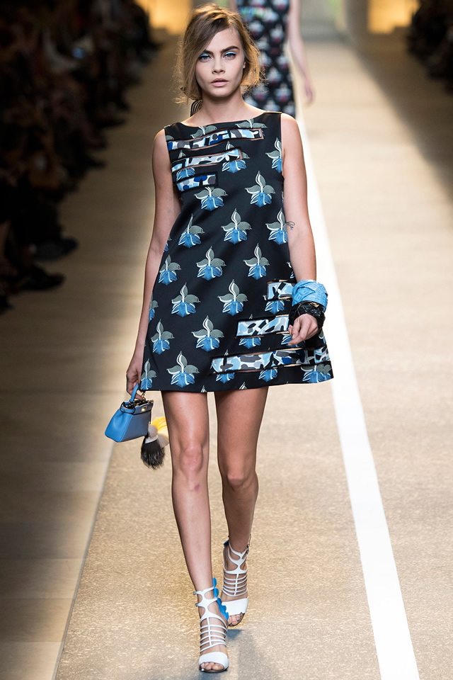 Fendi Spring Summer 2015 Milan Collection