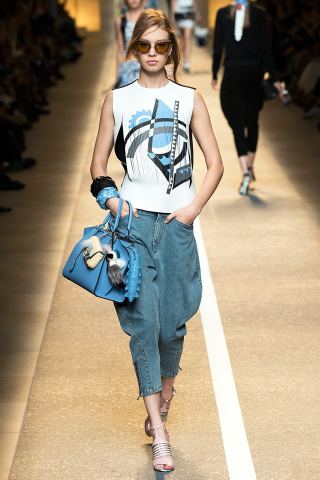Spring Summer Fendi 2015 Milan Collection