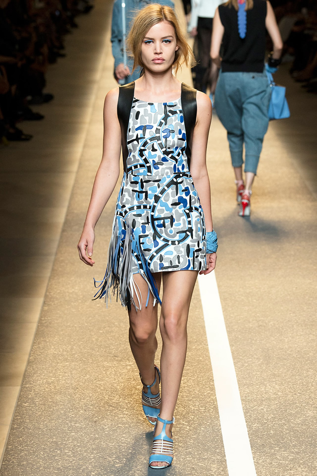 Milan Fendi Spring Summer Latest 2015 Collection