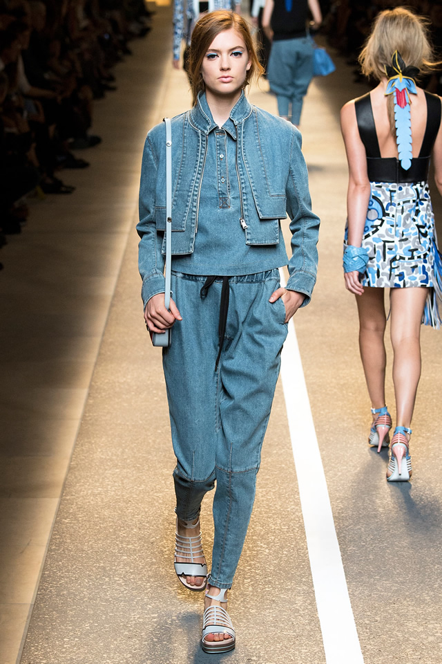 Fendi Latest Spring Summer 2015 Milan Collection