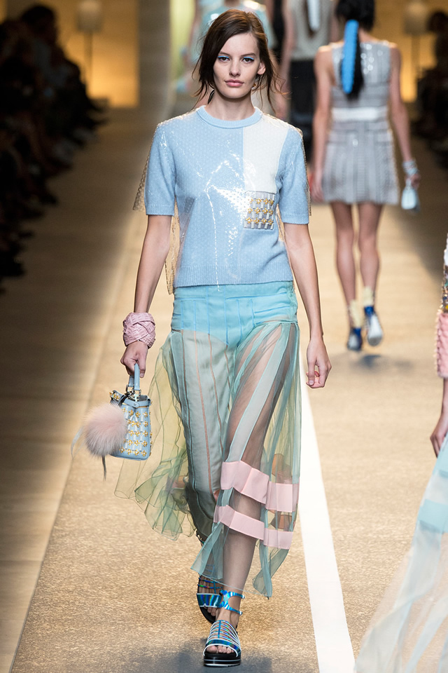 Milan Fendi 2015 Latest Spring Summer Collection