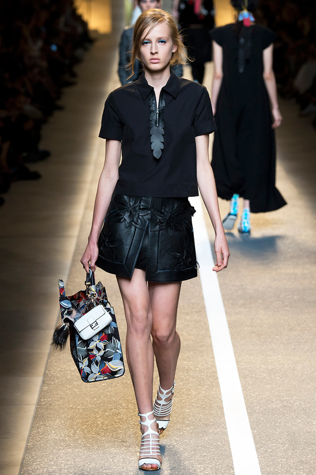 2015 Fendi Milan Spring Summer Collection
