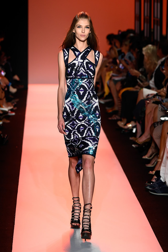 2015 MBFW Herve Leger by Max Azria Spring Collection
