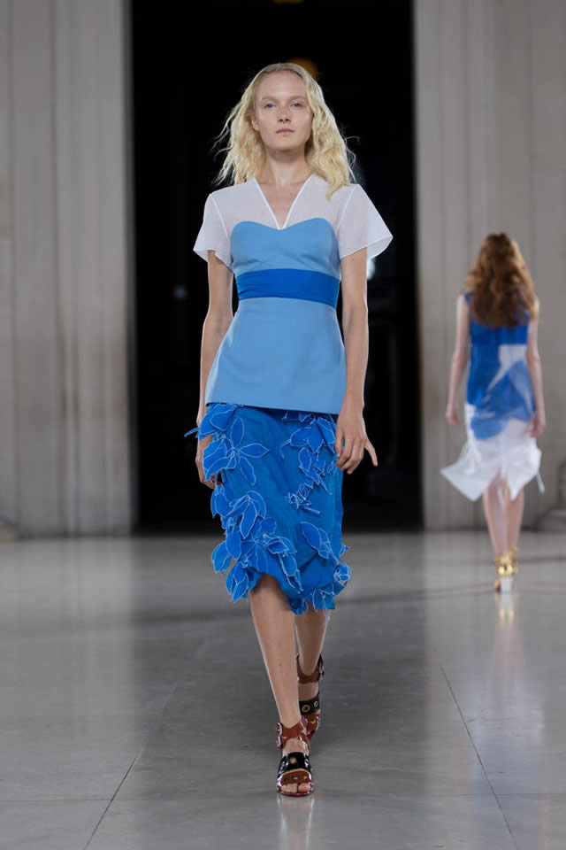 Spring Summer Latest 2015 Jonathan Saunders LFW Collection