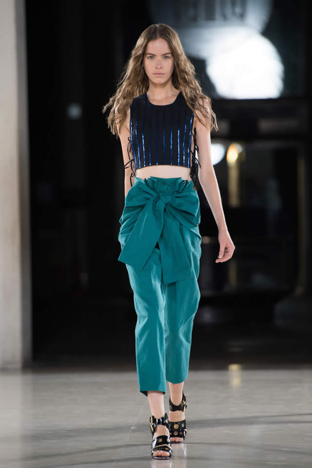 Spring Summer LFW Jonathan Saunders Latest Collection