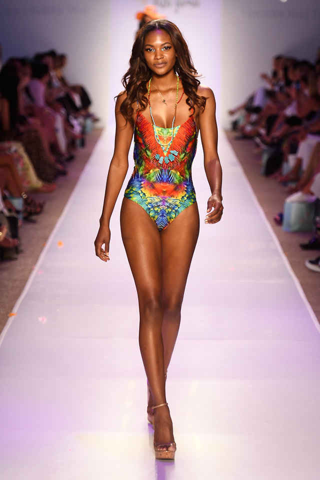 2015 Latest MBFW Swim Luli Fama Miami Collection
