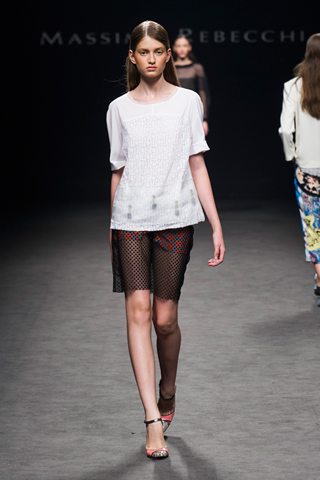 Spring Massimo Rebecchi 2014 Milan Collection