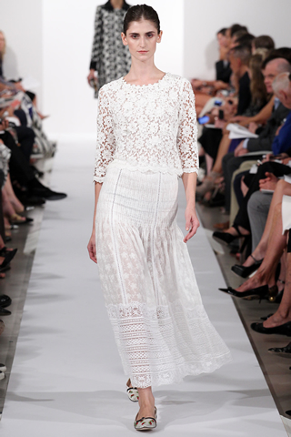 2014 Spring Oscar De La Renta New York Collection