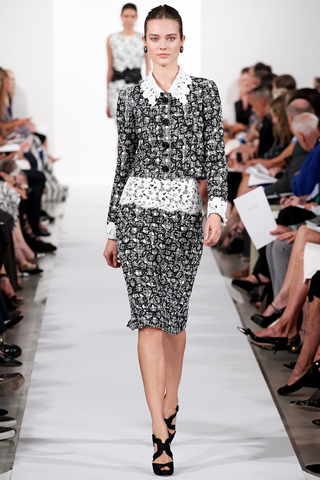 New York Oscar De La Renta 2014 latest Spring Collection