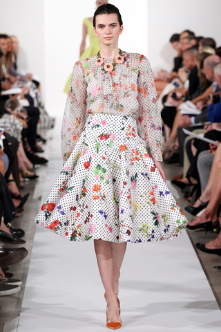 Latest Collection Spring by Oscar De La Renta 2014