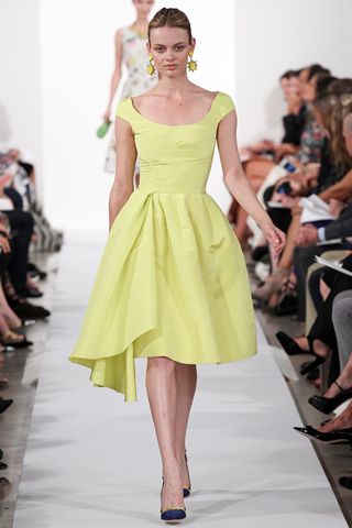 Spring New York Oscar De La Renta 2014 Collection