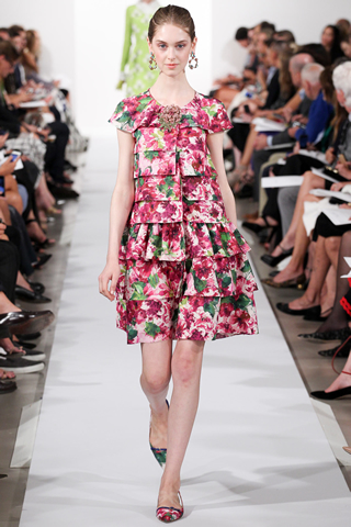Latest Oscar De La Renta Collection 2014