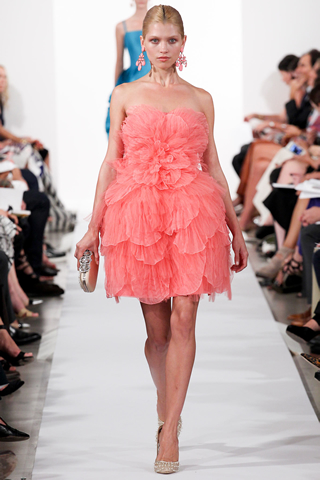 New York Oscar De La Renta Spring latest 2014 Collection
