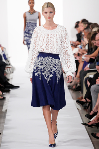 New York Spring Oscar De La Renta 2014 Collection