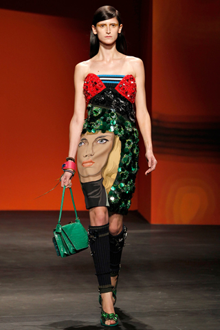 Spring Prada Milan Collection